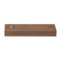 3" x 11 1/4" x 1" Genuine Walnut Gavel Presentation Block for 10 inch Gavel